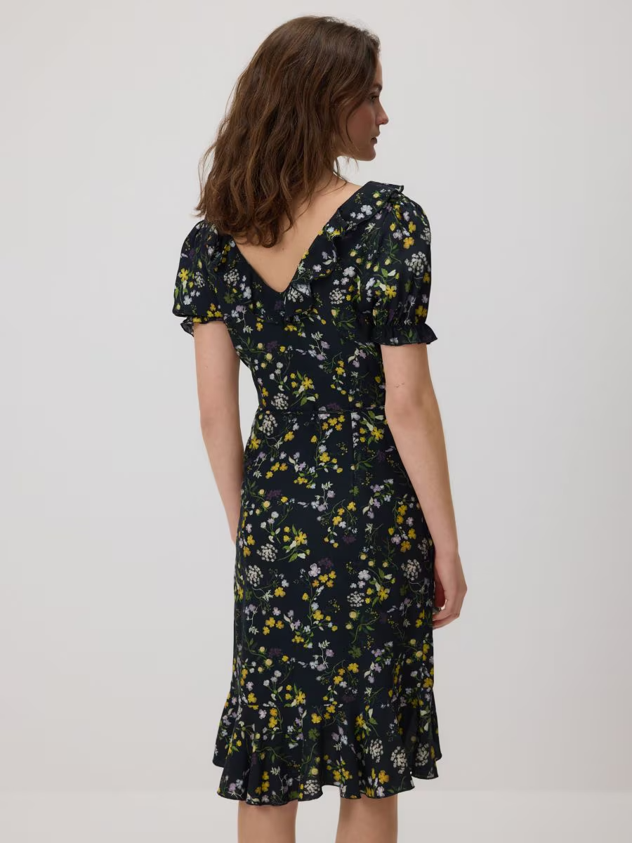 Robe en satin